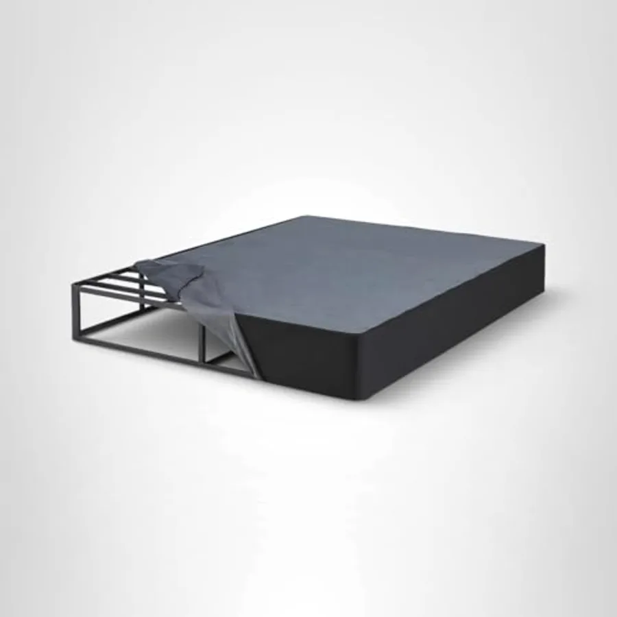 10" Mattress Box Spring with Metal Foundation view 2