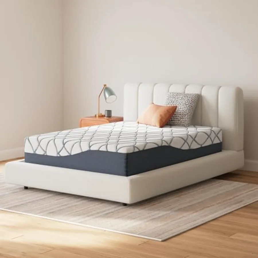 12 Inch Chime Elite 2.0 Plush Green Tea Memory Foam Mattress view 3