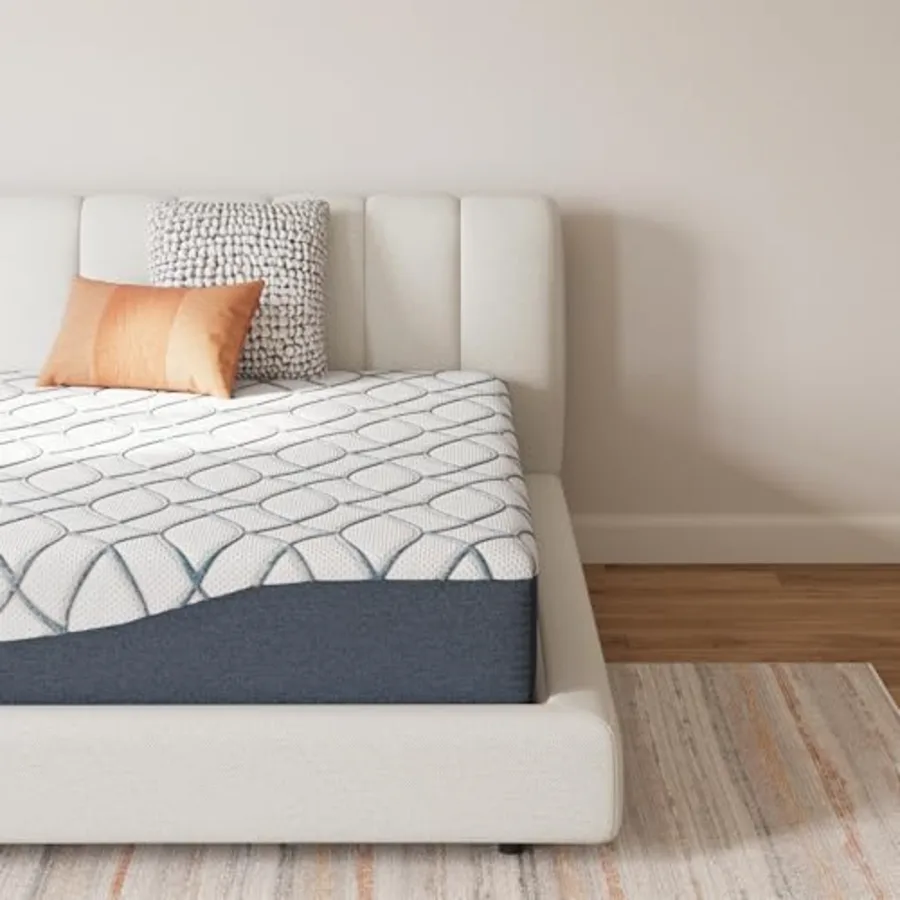 12 Inch Chime Elite 2.0 Plush Green Tea Memory Foam Mattress