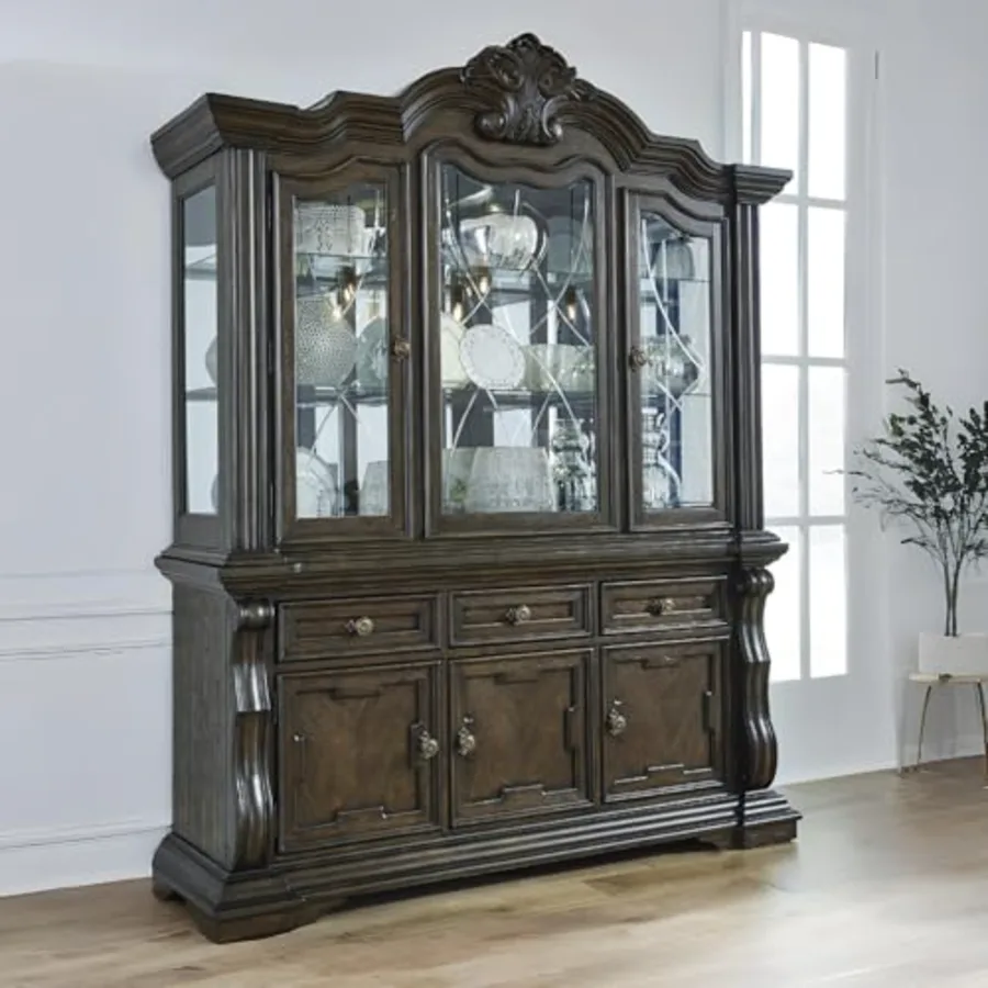 2-Piece Dining Buffet and Hutch view 2