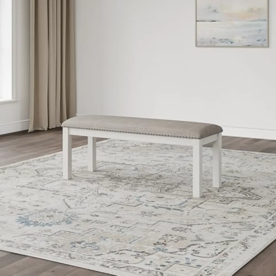 48" Upholstered Dining Bench view 2