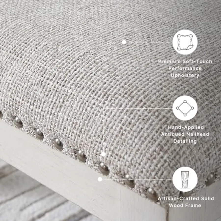 48" Upholstered Dining Bench view 4