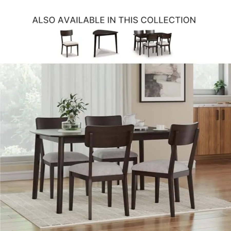 5-Piece Mid-Century Modern Dining Set view 5