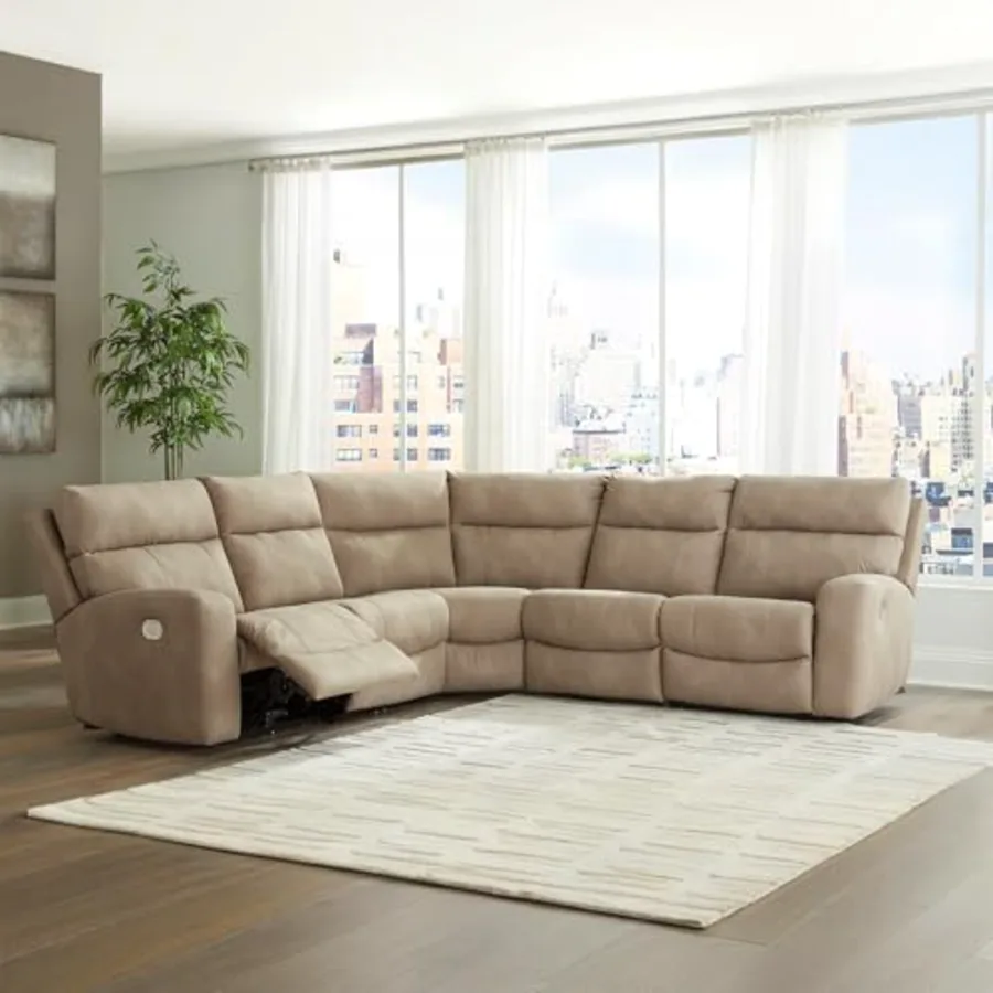 5-Piece Modular Power Reclining Sectional view 2