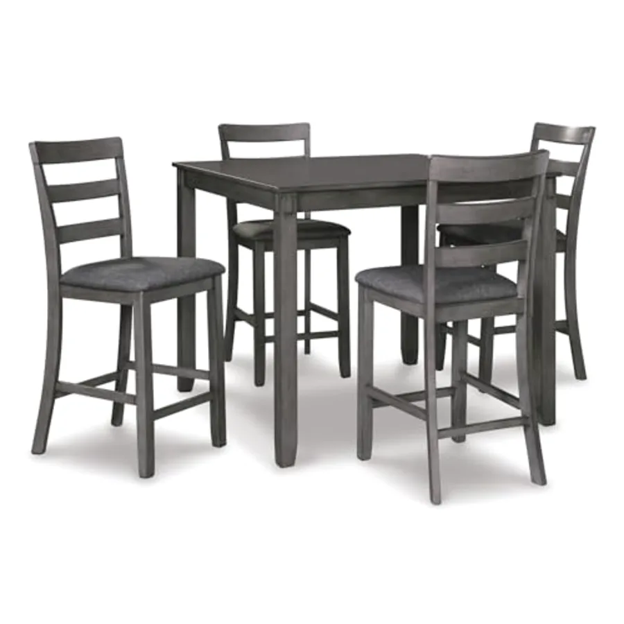 5-Piece Square Counter Height Dining Set
