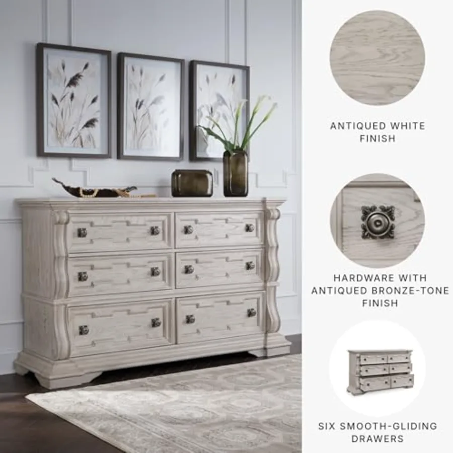 6 Drawer Dresser view 4