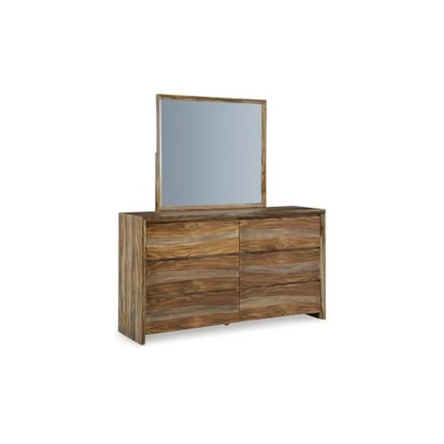 6 Drawer Dresser and Mirror