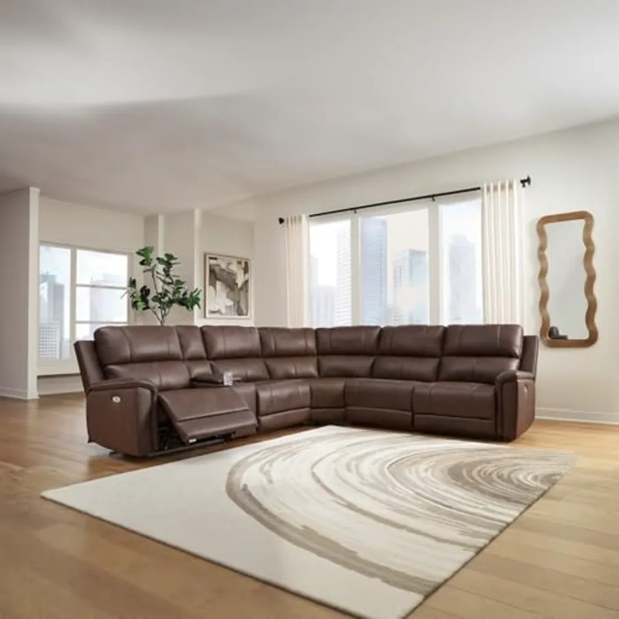 6-Piece Power Reclining Sectional view 2