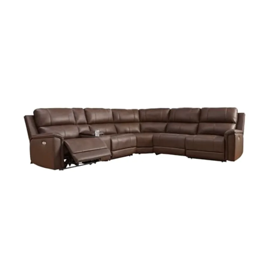 6-Piece Power Reclining Sectional