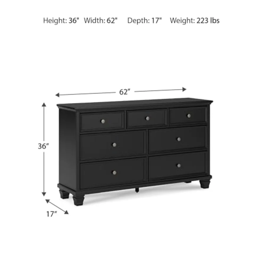 7 Drawer Dresser view 3