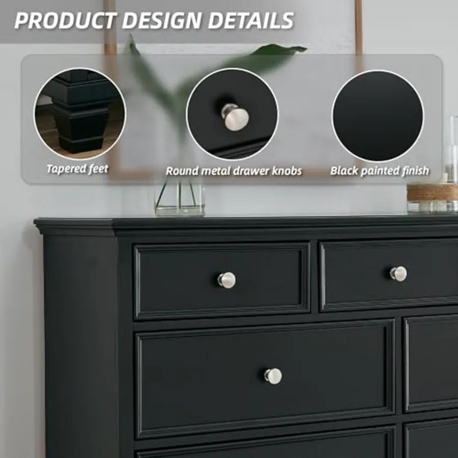 7 Drawer Dresser view 5