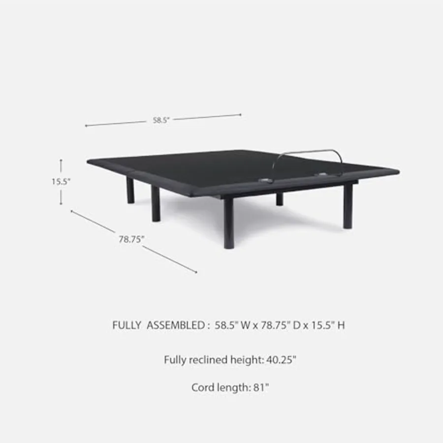 Adjustable Base Queen Bed Frame view 3