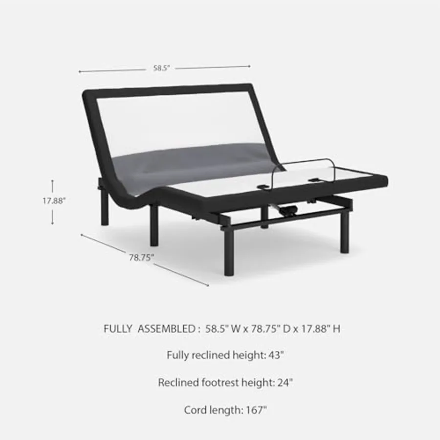 Adjustable Bed Frame Queen view 3