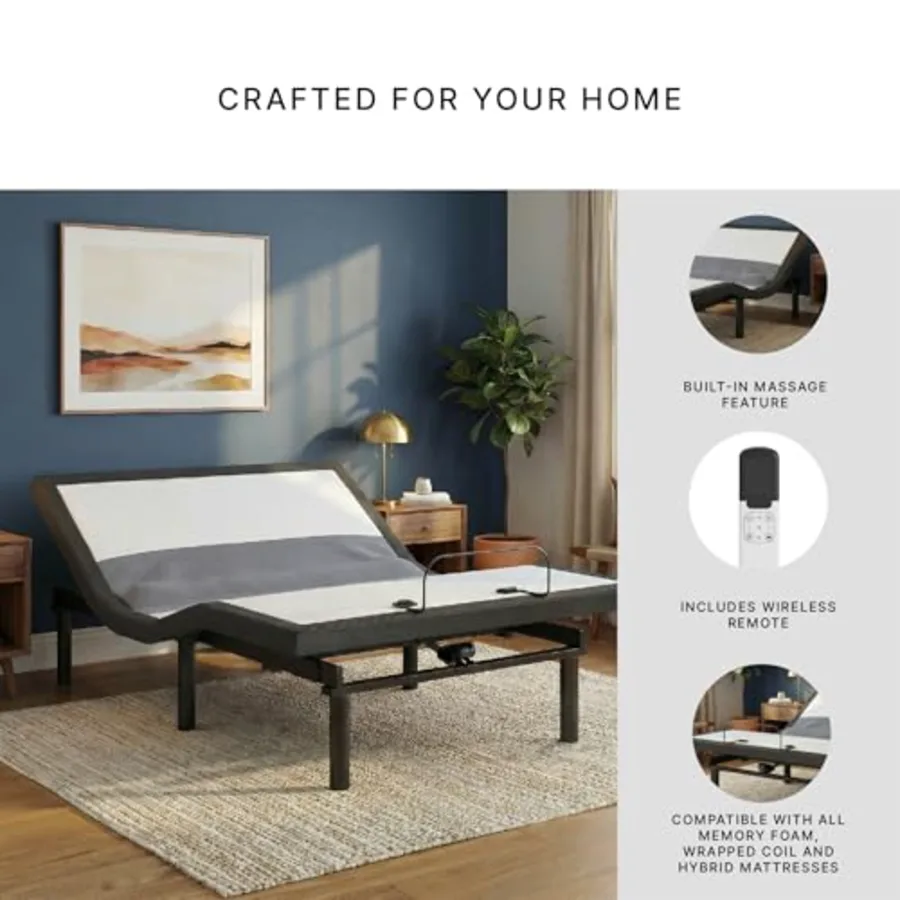 Adjustable Bed Frame Queen view 5