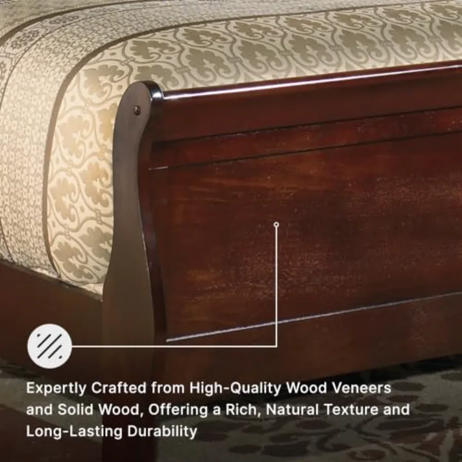 Alisdair Traditional King Sleigh Bed view 5
