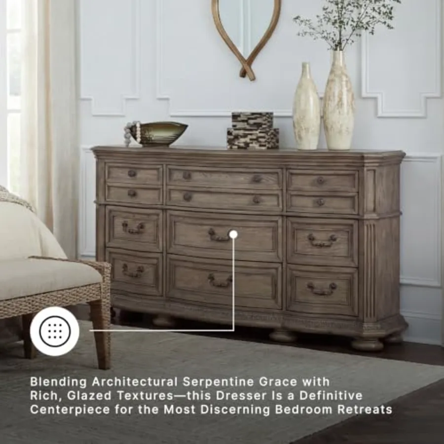 Ardenfield Traditional 74" W 9 Drawer Dresser view 5