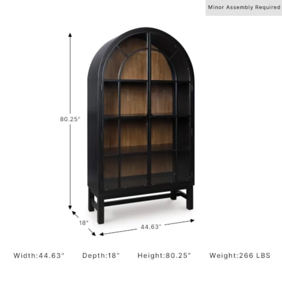 Basinger Arched Display Cabinet view 3