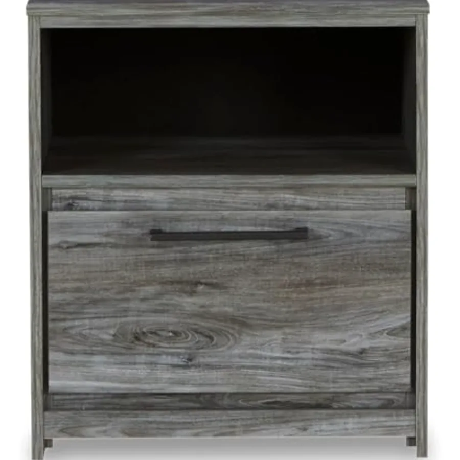 Baystorm Coastal Nightstand with Drawer view 5