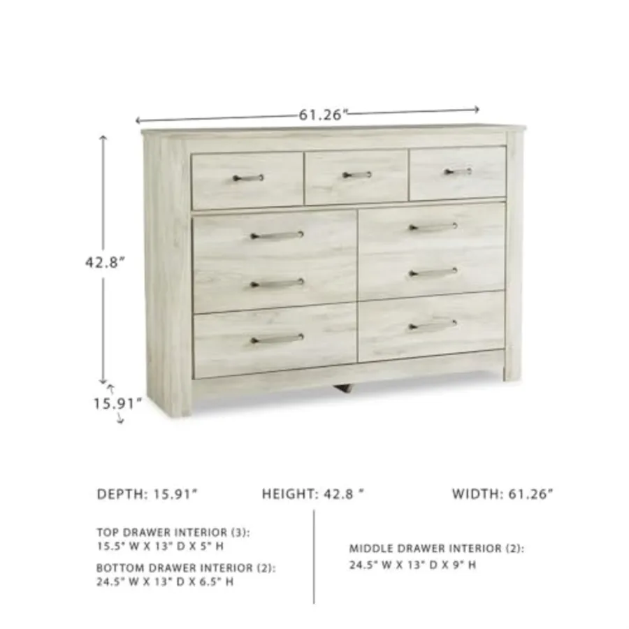 Bellaby 7 Drawer Dresser view 3