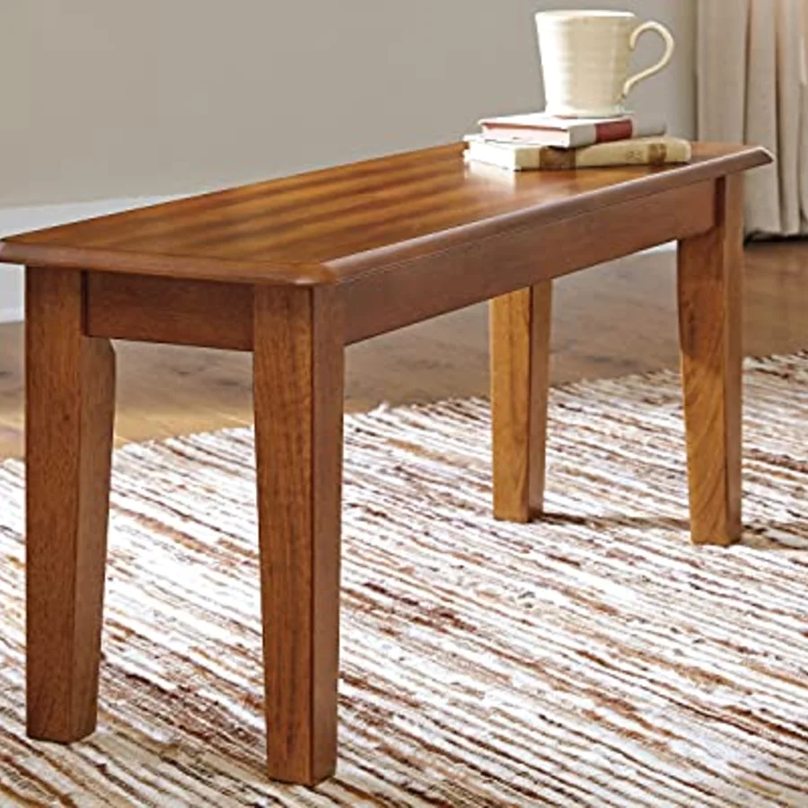 Berringer 17.5 Inch Rustic Traditional Dining Bench view 2