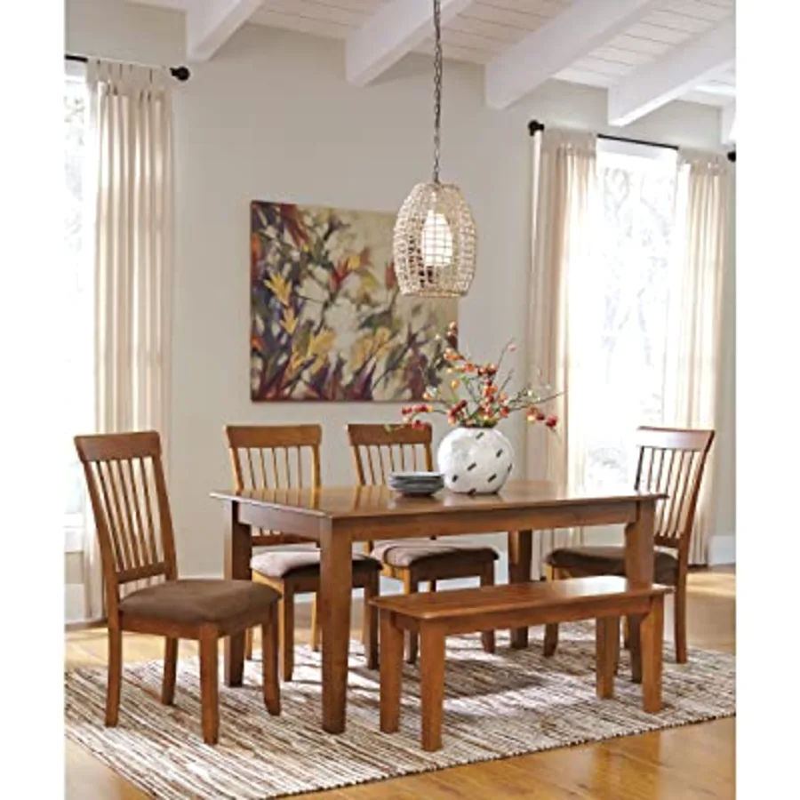 Berringer 17.5 Inch Rustic Traditional Dining Bench view 5