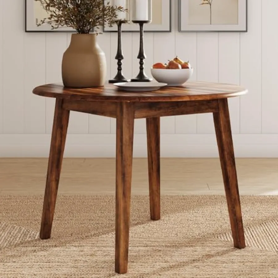 Berringer Dining Room Round Drop Leaf Table view 2