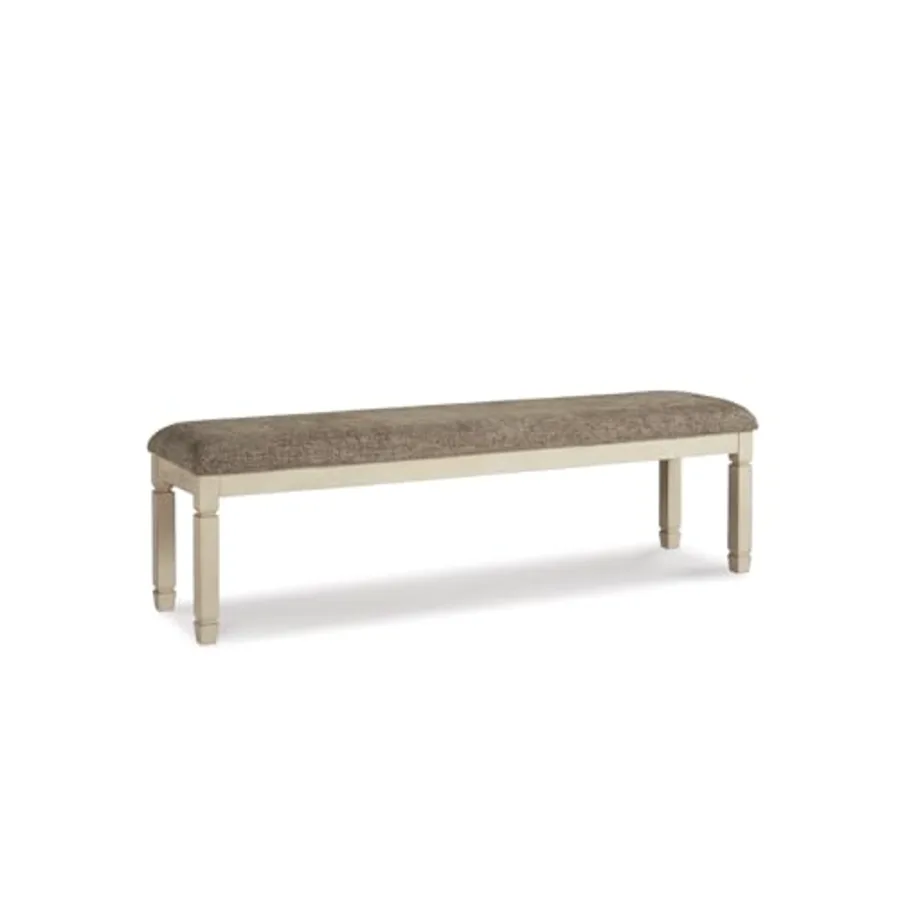 Bolanburg Casual 65" Upholstered Dining Room Bench with Foam