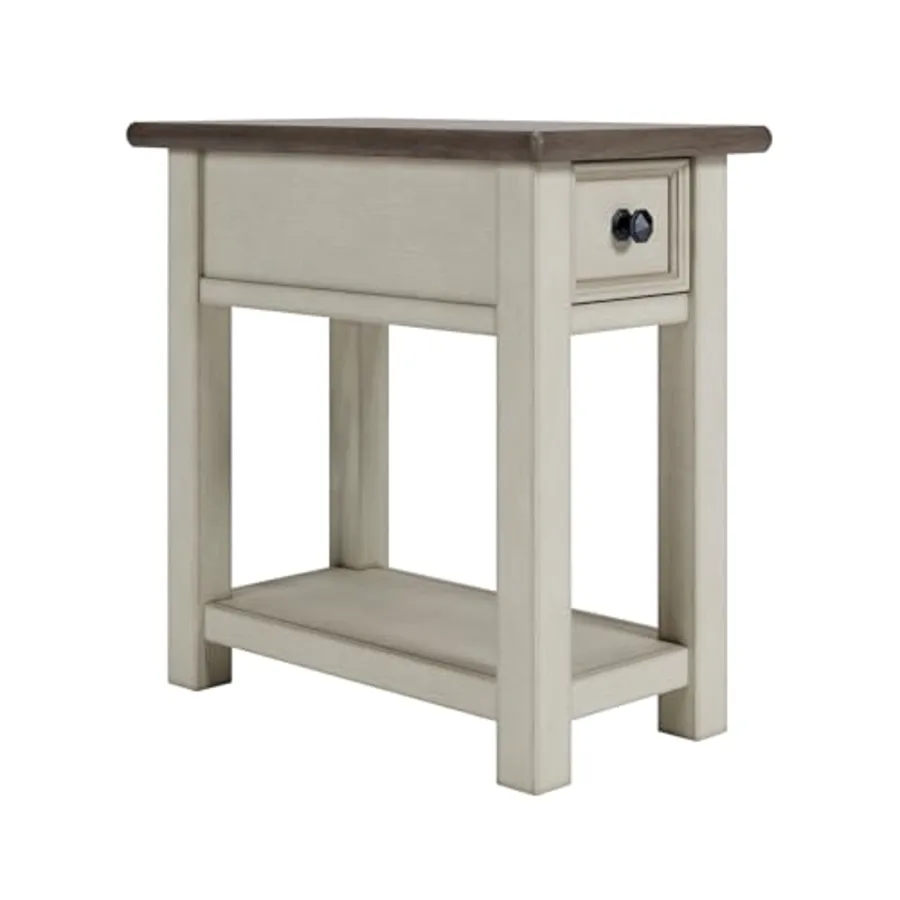 Bolanburg Chairside End Table With Charging Station
