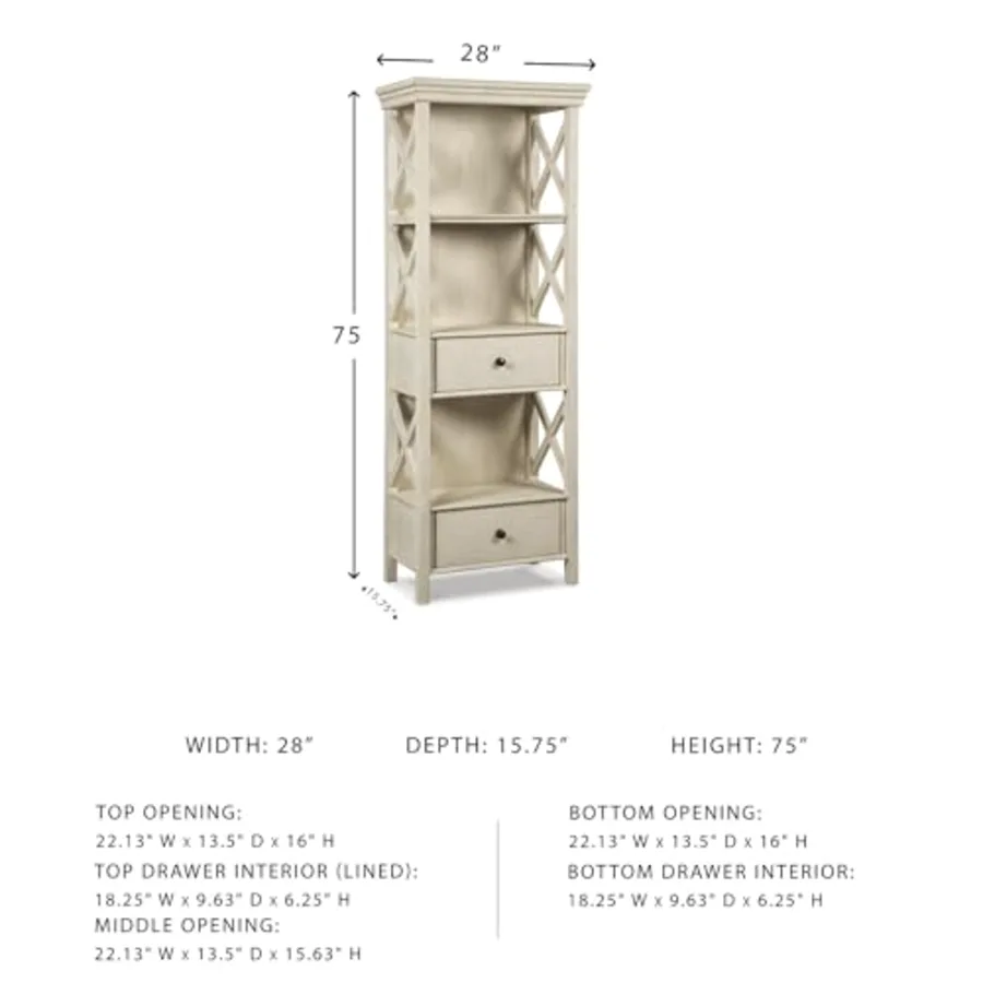 Bolanburg Cottage Chic Display Cabinet or Bookcase view 3