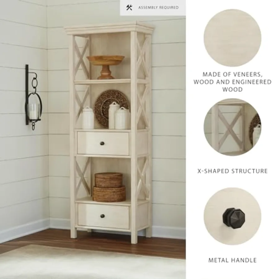Bolanburg Cottage Chic Display Cabinet or Bookcase view 4