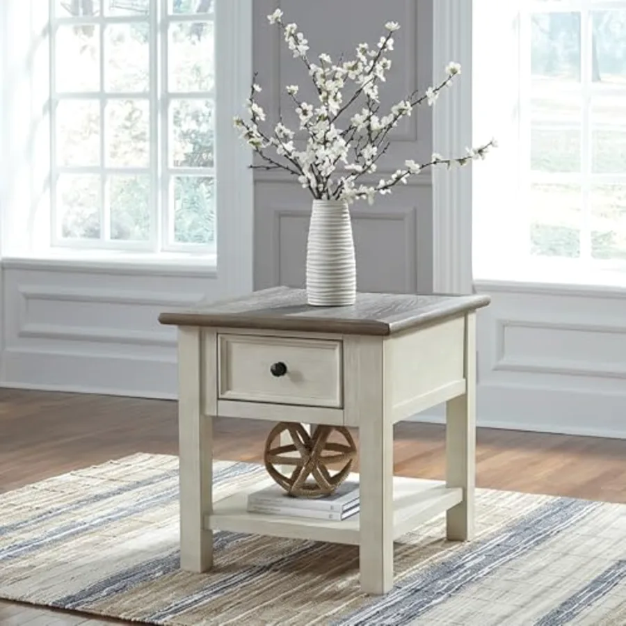 Bolanburg Farmhouse Rectangular End Table view 2
