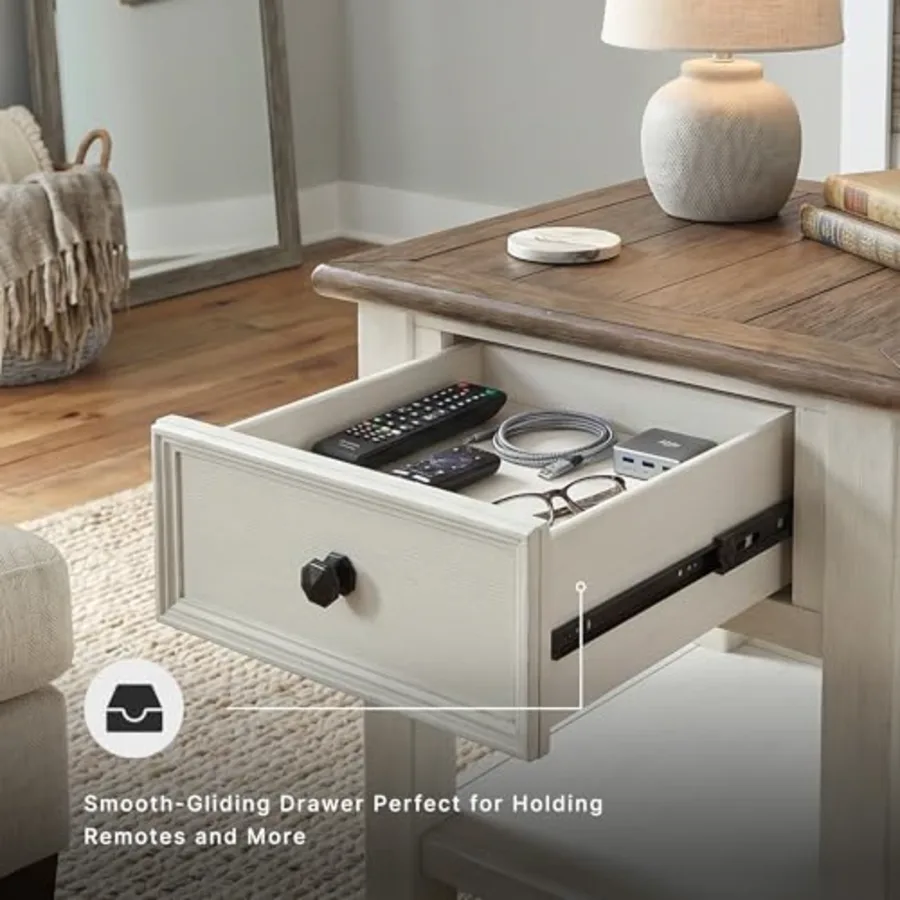 Bolanburg Farmhouse Rectangular End Table view 5