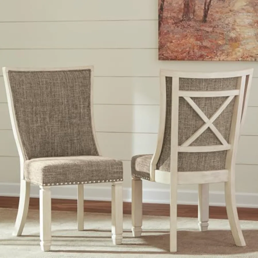 Bolanburg Modern Farmhouse Upholstered Dining Chair view 2