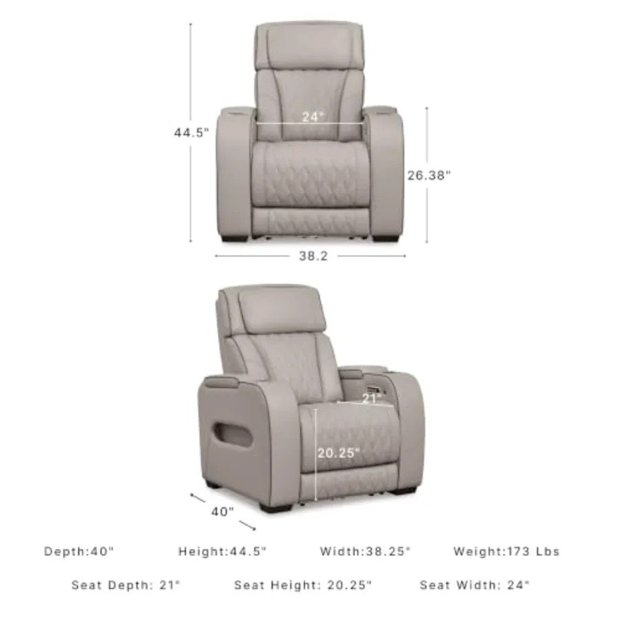 Boyington Zero Gravity Power Recliner view 3