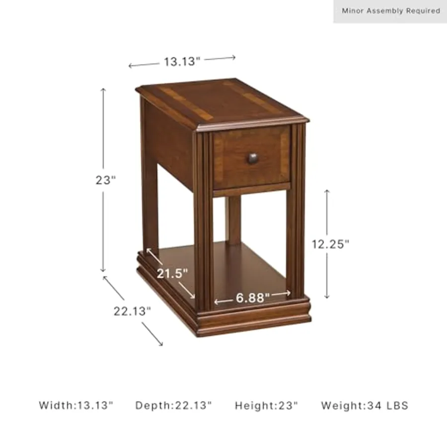Breegin Chair Side End Table view 3