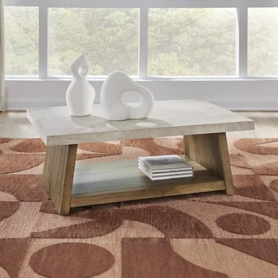 Brendalhouse Coffee Table with Wheels view 2