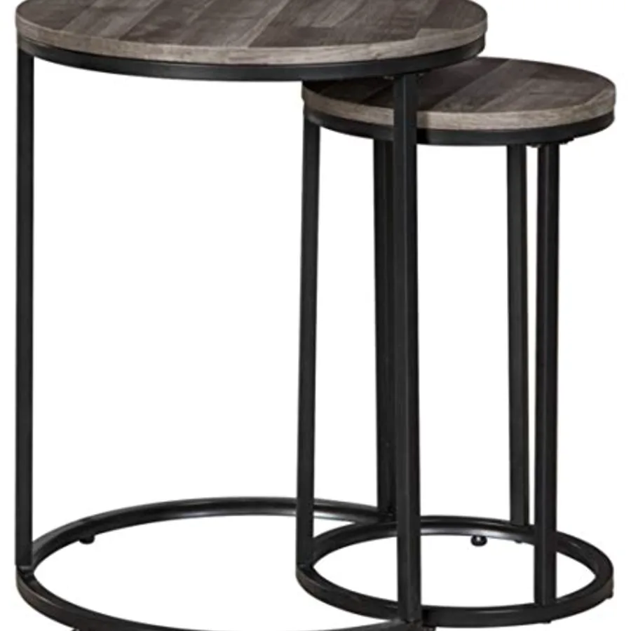 Briarsboro Urban Industrial Nesting Accent Table Set view 5