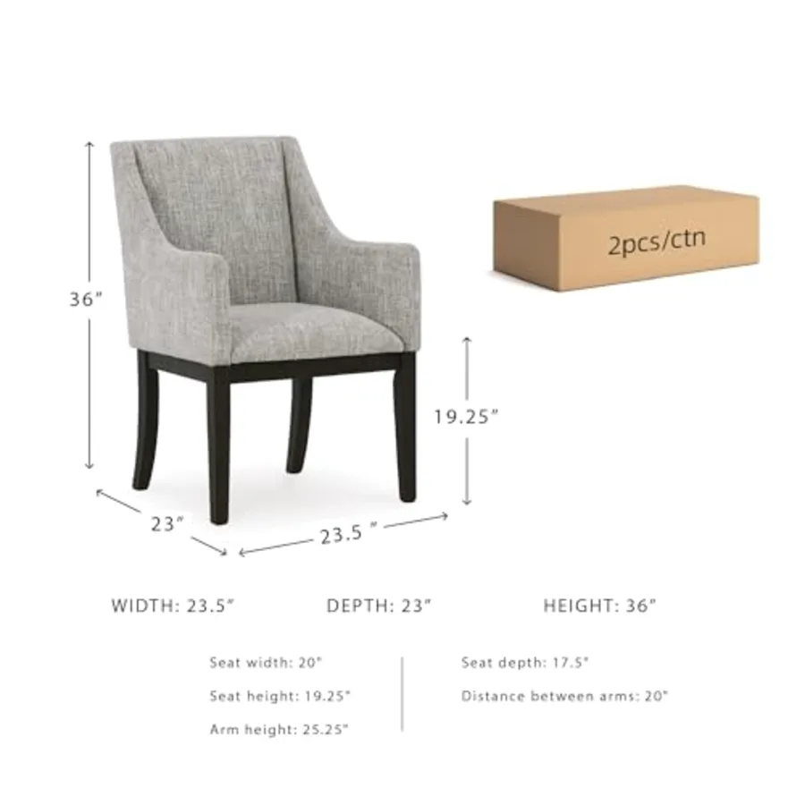 Burkhaus Dining Chair with Arms view 3