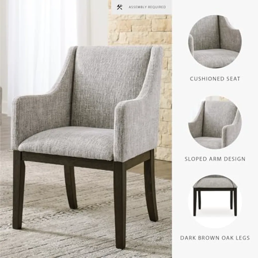 Burkhaus Dining Chair with Arms view 4