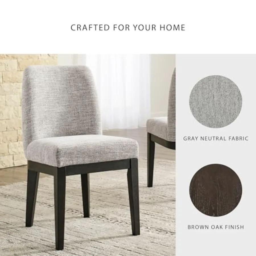 Burkhaus Traditional Upholstered Dining Chair view 5