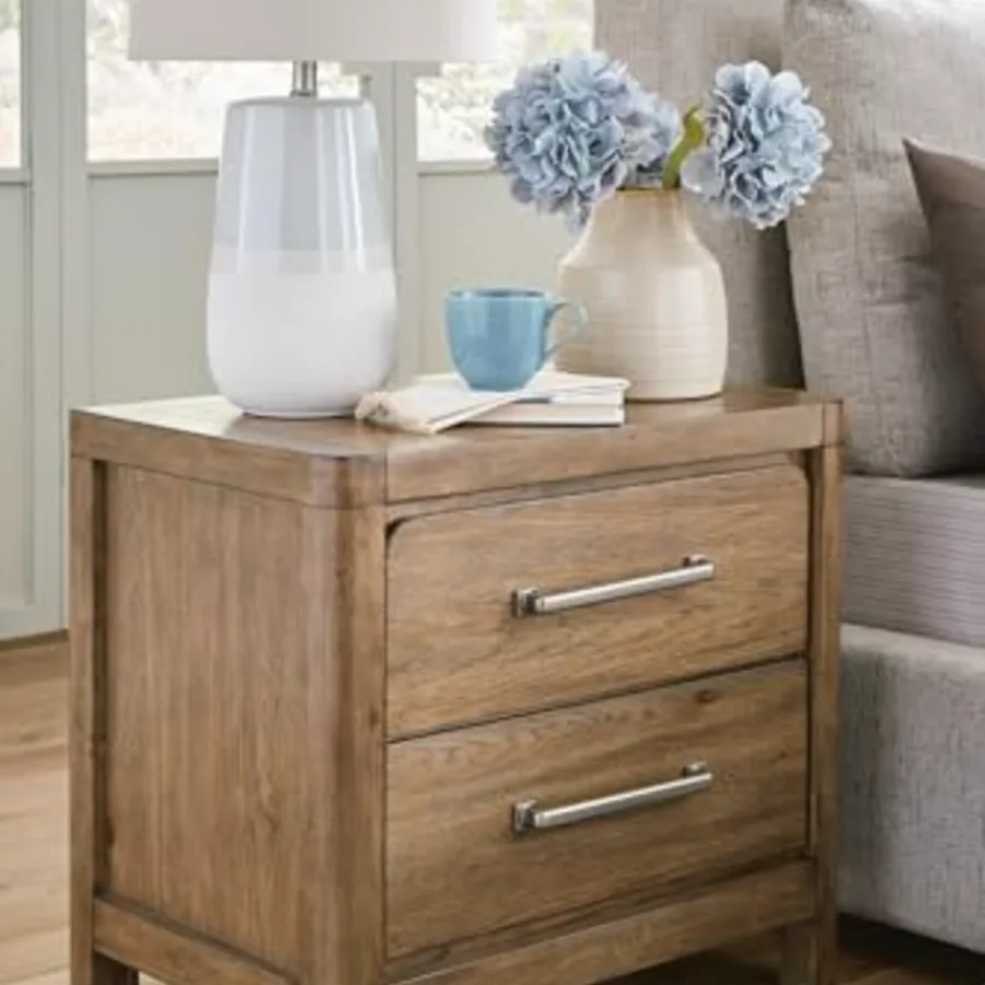 Cabalynn 2-Drawer Nightstand with USB Ports view 2