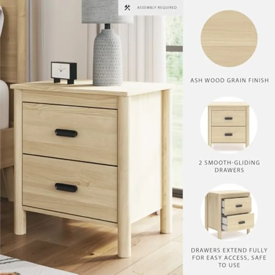 Cabinella 2-Drawer Nightstand view 4
