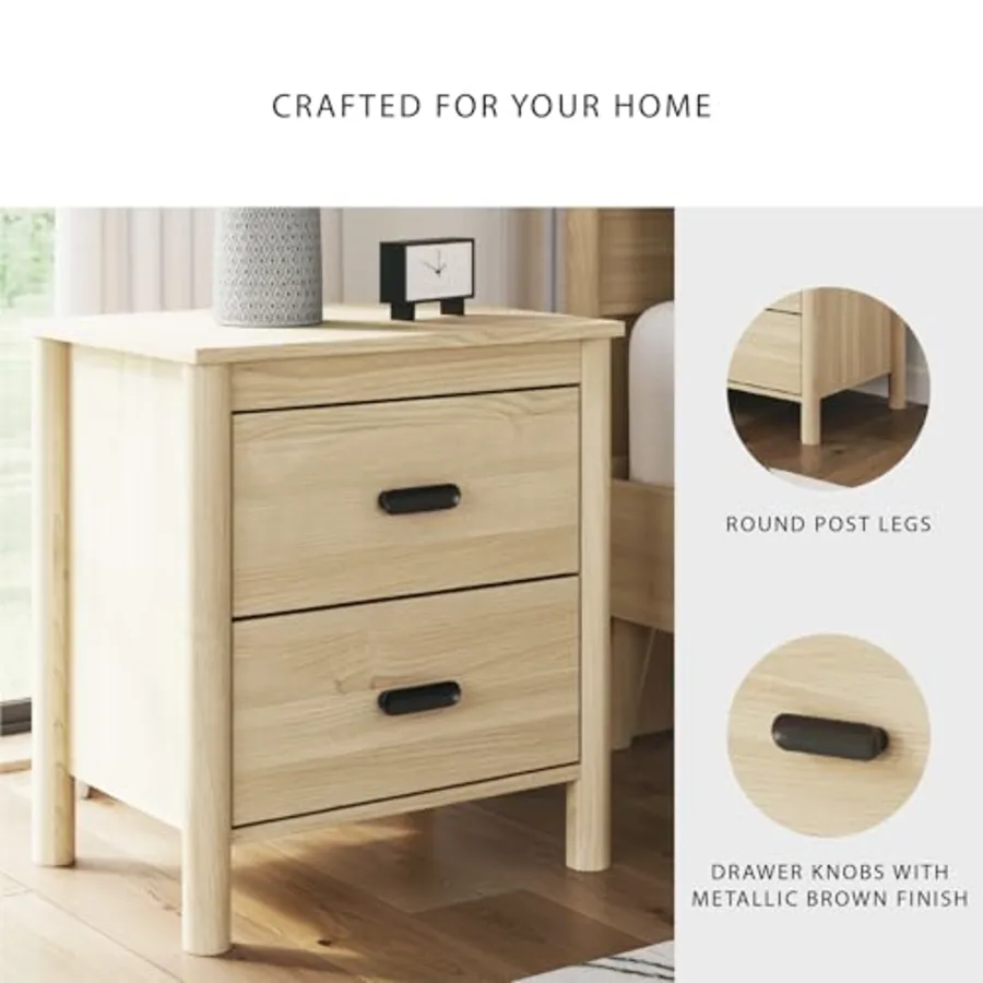 Cabinella 2-Drawer Nightstand view 5