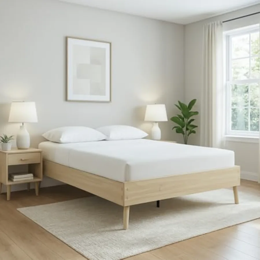 Cabinella Queen Platform Bed Frame view 2