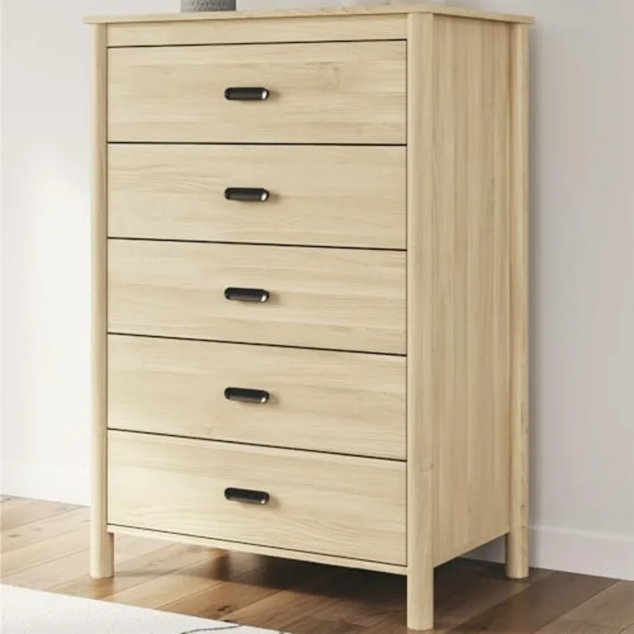Cabinella Tall 5-Drawer Chest of Drawers view 2