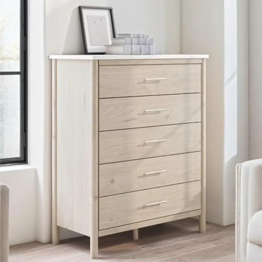 Cadmori Bohemian 5-Drawer Chest of Drawers with Replicated view 2