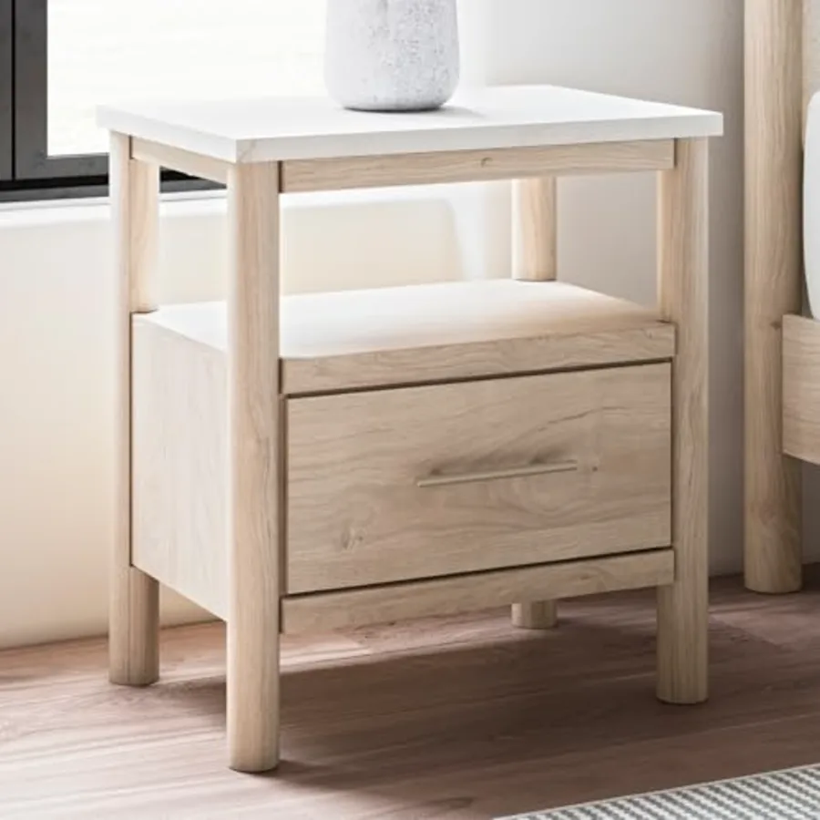 Cadmori Nightstand with Wireless Charging view 2