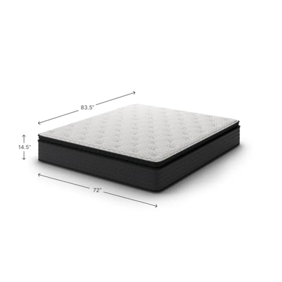 California King Pillow Top 13 ' Pillow Top Hybrid Mattress view 2