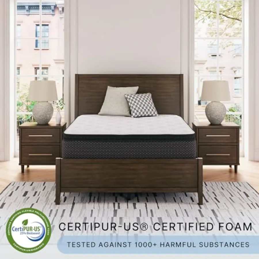 California King Pillow Top 13 ' Pillow Top Hybrid Mattress view 4