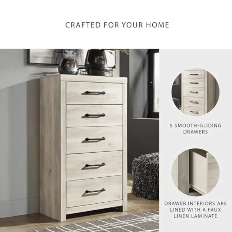 Cambeck 5-Drawer Chest of Drawers view 5
